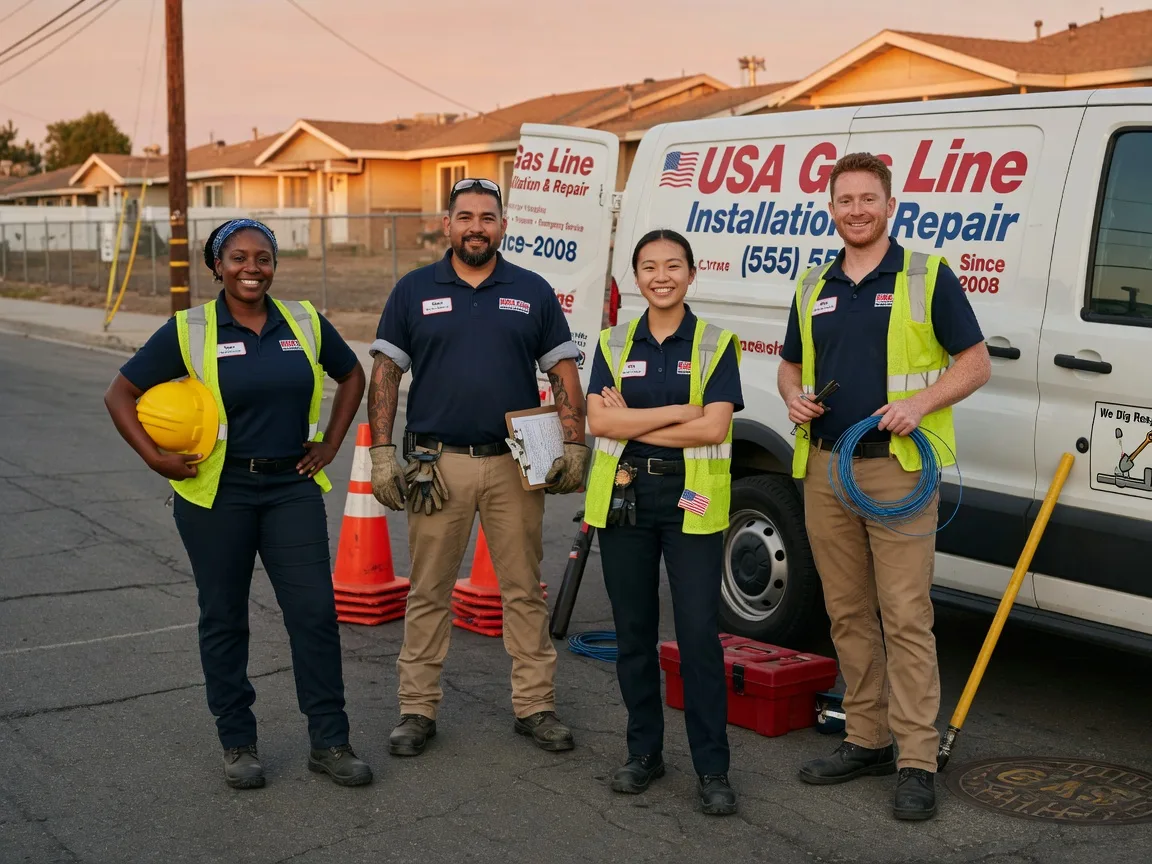 Gas Line Installation company in Scotland, SD
